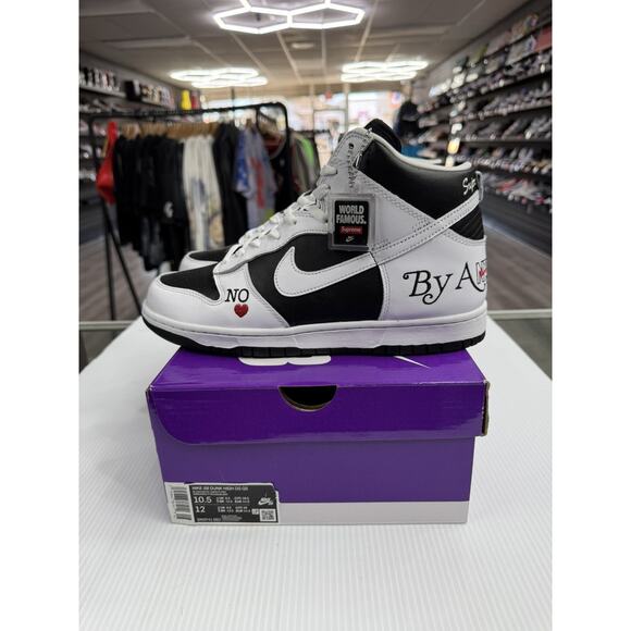Size 10.5 - Supreme x Nike Dunk SB High By Any Means Stormtrooper main image 6